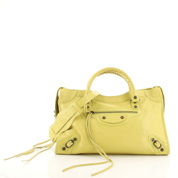 Balenciaga City Classic Studs Bag Leather Medium