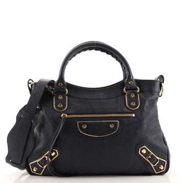 Balenciaga City Classic Metallic Edge Bag Leather Small