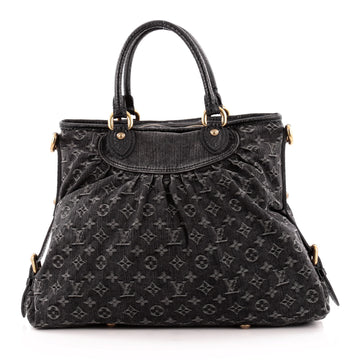 Louis Vuitton Neo Cabby Handbag Denim GM