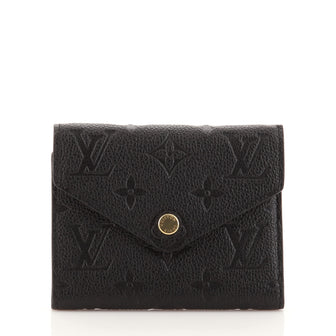 Louis Vuitton Victorine Wallet Monogram Empreinte Leather