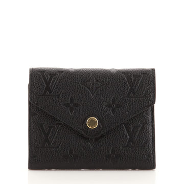 Louis Vuitton Victorine Wallet Monogram Empreinte Leather