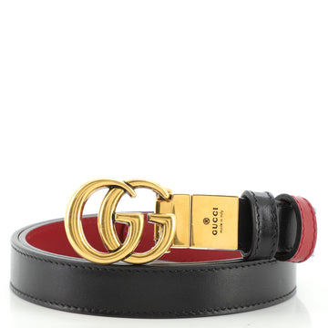 Gucci GG Marmont Reversible Belt Leather Thin
