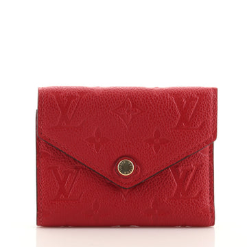 Louis Vuitton Victorine Wallet Monogram Empreinte Leather