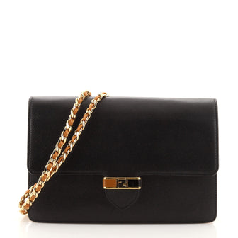 Fendi Wallet on Chain Leather
