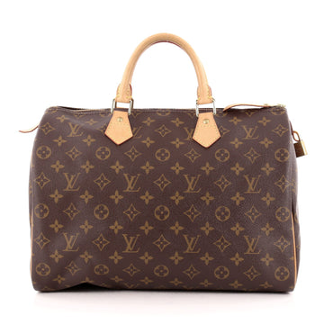 Louis Vuitton Speedy Handbag Monogram Canvas 35