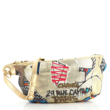 Chanel Paris-New York Street Spirit Waist Bag Graffiti Printed Canvas