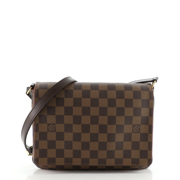 Louis Vuitton Musette Tango Handbag Damier