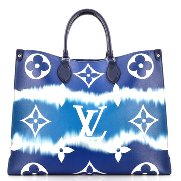 Louis Vuitton OnTheGo Tote Limited Edition Escale Monogram Giant GM