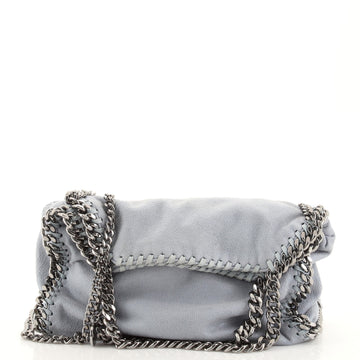 Stella McCartney Falabella Fold Over Crossbody Bag Shaggy Deer Mini