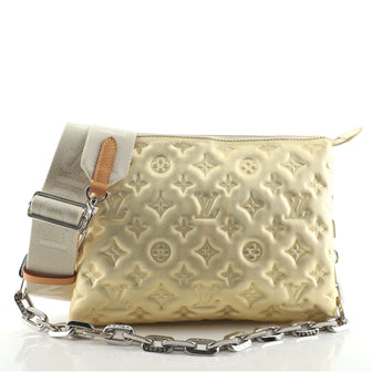 Louis Vuitton Coussin Bag Monogram Embossed Lambskin PM