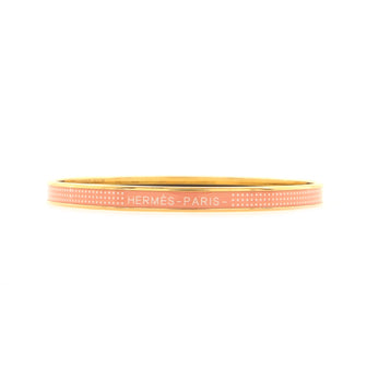 Hermes Uni Bangle Bracelet Enamel Extra Narrow