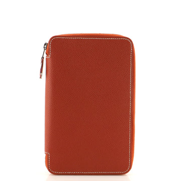 Hermes Silkydaily Globetrotter Zip Agenda Epsom PM