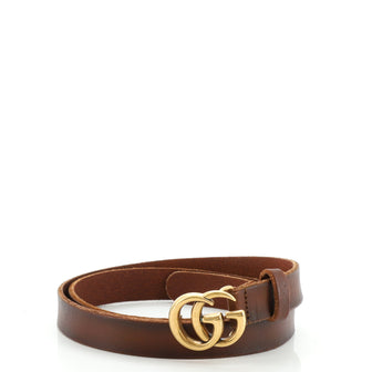Gucci GG Marmont Belt Leather Thin