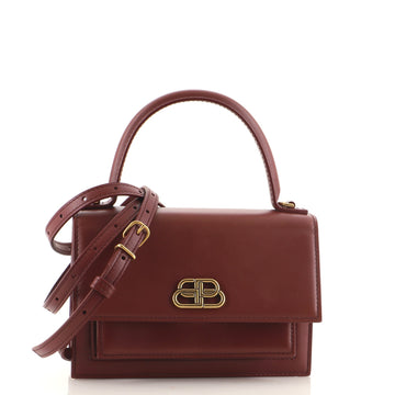 Balenciaga Sharp Top Handle Bag Leather XS