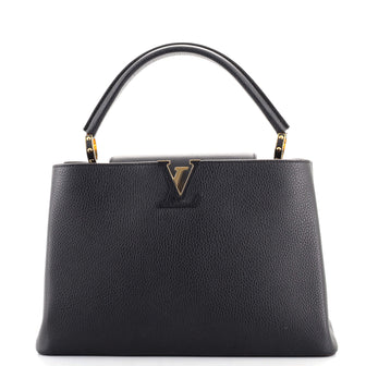 Louis Vuitton Capucines Bag Leather MM