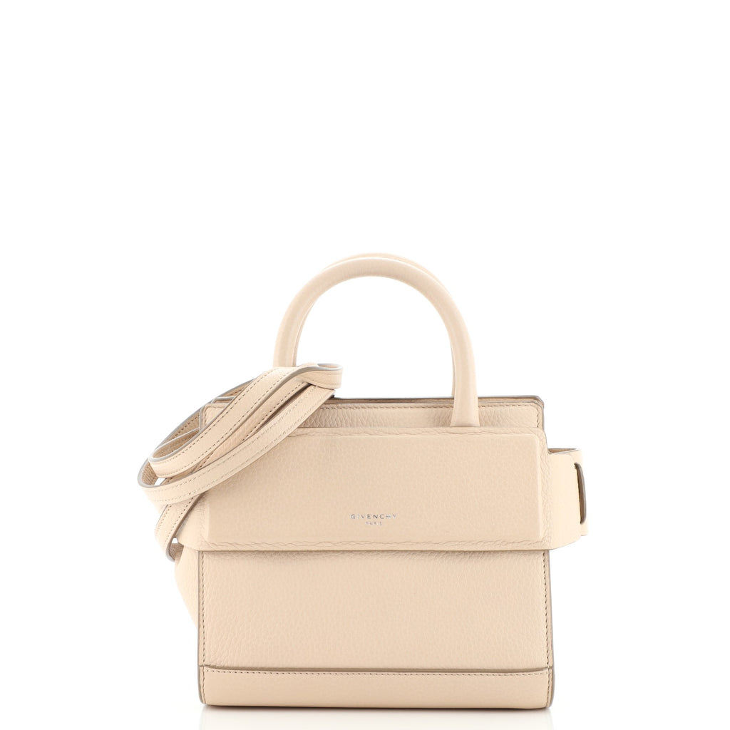 Giventhy ジバンシー　horizon nano バッグ　新品未使用 Givenchy Horizon Satchel Leather Nano Neutral 118032316