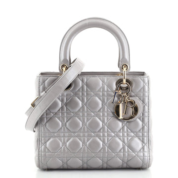 Christian Dior Lady Dior Bag Cannage Quilt Lambskin Medium