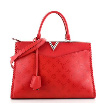 Louis Vuitton Very Zipped Tote Monogram Leather
