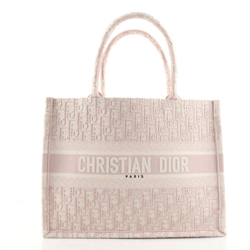 Christian Dior Book Tote Oblique Canvas Small