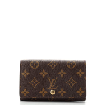 Louis Vuitton Porte Monnaie Tresor Wallet Monogram Canvas