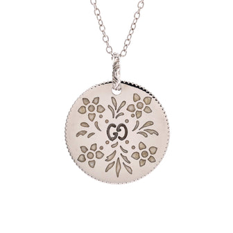 Icon Bloom Necklace 18K White Gold