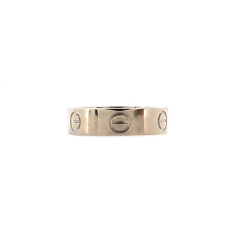 Cartier Love Band Ring 18K White Gold