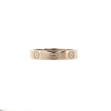 Cartier Love Wedding Band Ring 18K White Gold
