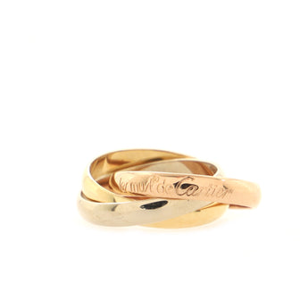 Cartier Trinity Ring 18K Tricolor Gold Medium