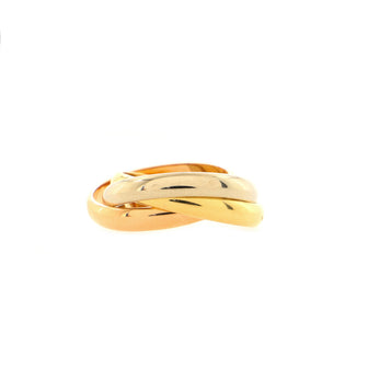 Cartier Trinity Ring 18K Tricolor Gold Medium