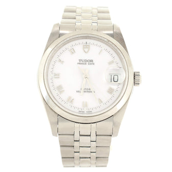 Prince Date Automatic Watch Stainless Steel 34