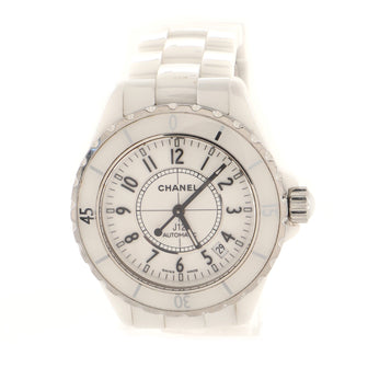 Chanel J12 Automatic Watch Ceramic and Stainless Steel 38
