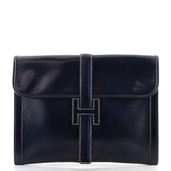 Hermes Jige Clutch Box Calf GM