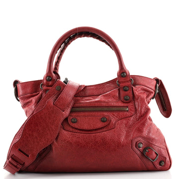 Balenciaga Town Classic Studs Bag Leather