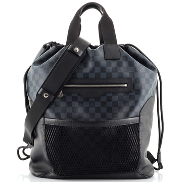 Louis Vuitton Matchpoint Hybrid Backpack Damier Cobalt