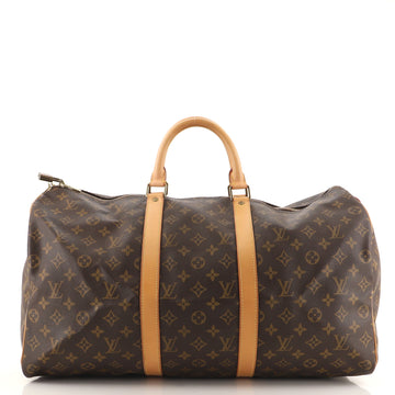 Louis Vuitton Keepall Bag Monogram Canvas 50