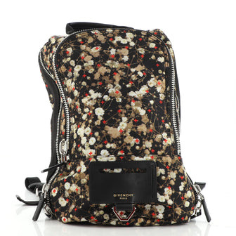 Givenchy Zip Around Backpack Printed Nylon Medium