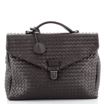 Bottega Veneta Envelope Briefcase Intrecciato Nappa Large