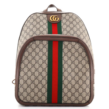 Gucci Ophidia Backpack GG Coated Canvas Medium