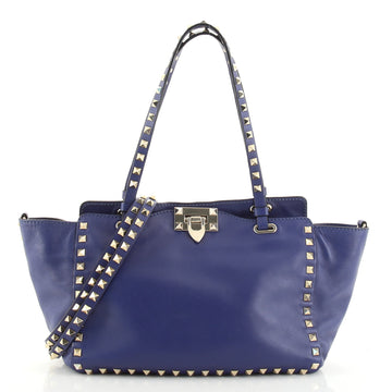 Valentino Rockstud Tote Soft Leather Small