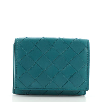 Bottega Veneta Trifold Wallet Intrecciato Nappa Mini