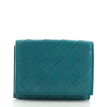 Bottega Veneta Trifold Wallet Intrecciato Nappa Mini