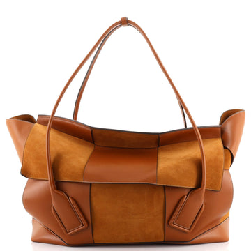 Bottega Veneta Arco Bag Leather and Suede 75