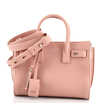 Saint Laurent Sac de Jour Bag Leather Nano
