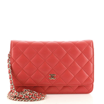 Chanel Wallet on Chain Quilted Lambskin