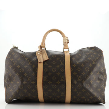 Louis Vuitton Keepall Bag Monogram Canvas 50
