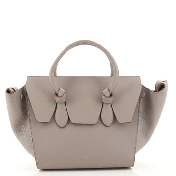Celine Tie Knot Tote Grainy Leather Mini