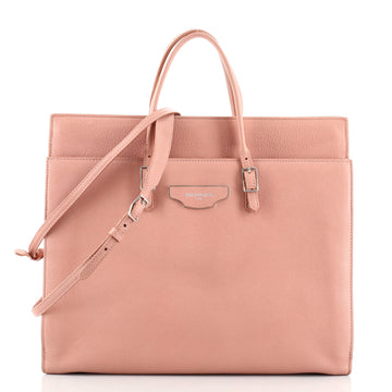 Balenciaga City Plate Portfolio Bag Leather Medium