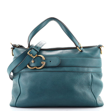 Gucci Ride Top Handle Bag Leather Medium