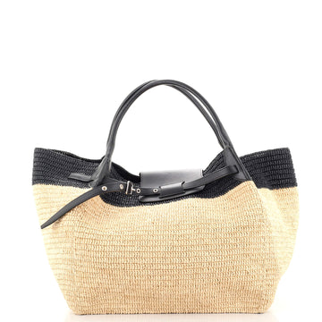 Celine Big Bag Raffia Medium