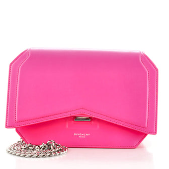 Givenchy Bow Cut Chain Flap Bag Leather